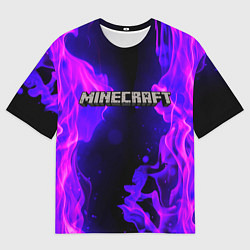 Футболка оверсайз мужская MINECRAFT, цвет: 3D-принт