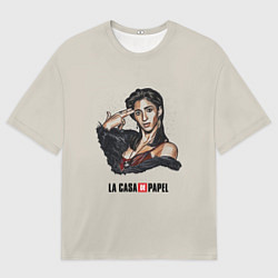 Футболка оверсайз мужская БУМАЖНЫЙ ДОМ, цвет: 3D-принт