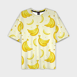 Футболка оверсайз мужская Банана, цвет: 3D-принт