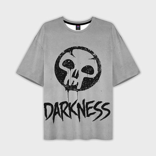 Мужская футболка оверсайз Emblems Darkness / 3D-принт – фото 1