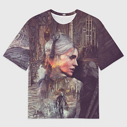 Мужская футболка оверсайз Ведьмак
