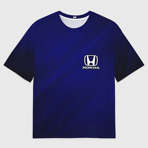 Мужская футболка оверсайз HONDA / 3D-принт – фото 1