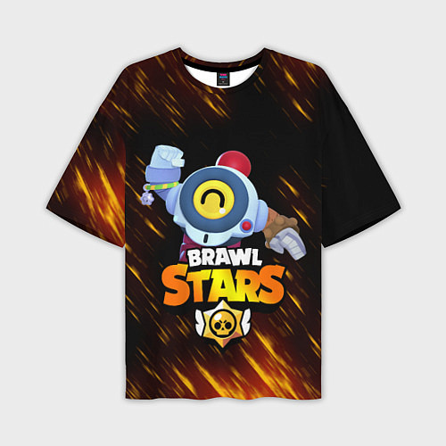 Мужская футболка оверсайз BRAWL STARS NANI / 3D-принт – фото 1