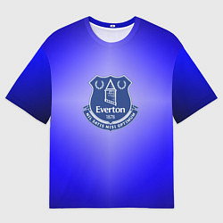Мужская футболка оверсайз Эвертон 3D