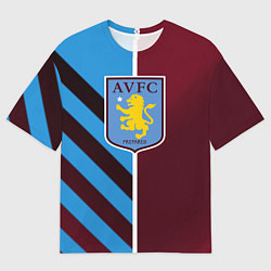 Мужская футболка оверсайз Астон Вилла