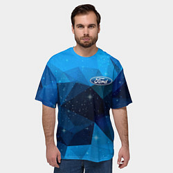 Футболка оверсайз мужская FORD, цвет: 3D-принт — фото 2