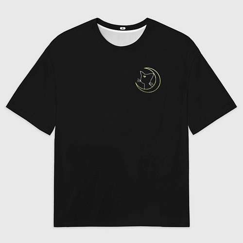 Мужская футболка оверсайз Сэйлор мун / 3D-принт – фото 1