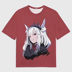 Футболка оверсайз мужская Helltaker, цвет: 3D-принт