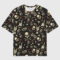 Мужская футболка оверсайз Heavy Metal