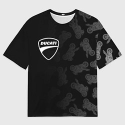 Мужская футболка оверсайз DUCATI 1