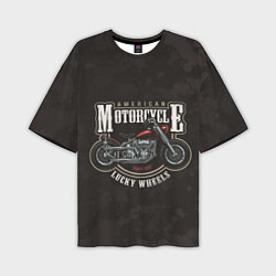 Мужская футболка оверсайз American Motorcycle Z