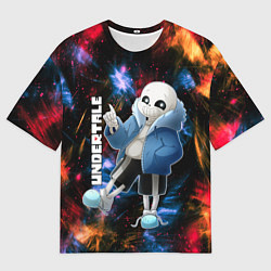 Мужская футболка оверсайз UNDERTALE АНДЕРТЕЙЛ