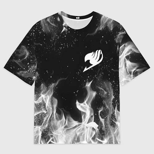 Мужская футболка оверсайз FAIRY TAIL ХВОСТ ФЕИ / 3D-принт – фото 1