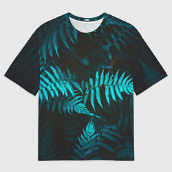 Мужская футболка оверсайз ПАПОРОТНИК