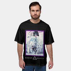 Футболка оверсайз мужская Призрак в доспехах, цвет: 3D-принт — фото 2