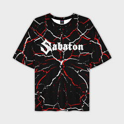 Мужская футболка оверсайз Sabaton