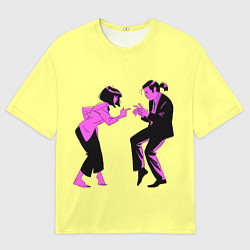 Футболка оверсайз мужская Криминальное чтиво, цвет: 3D-принт