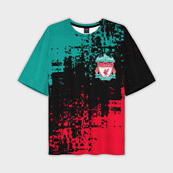 Мужская футболка оверсайз LIVERPOOL