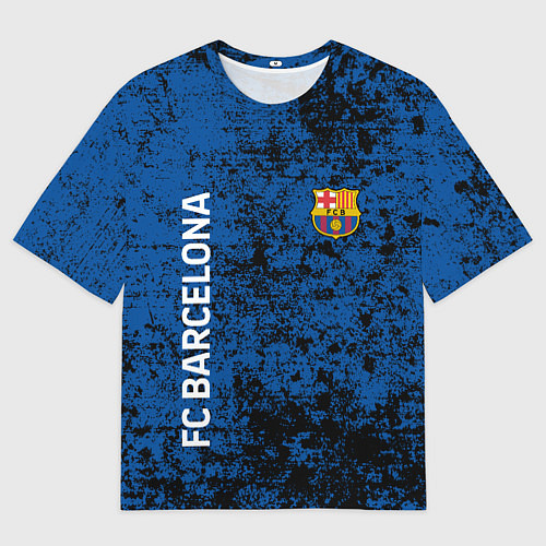 Мужская футболка оверсайз BARSELONA / 3D-принт – фото 1
