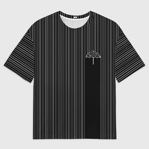 Мужская футболка оверсайз The umbrella academy Z / 3D-принт – фото 1