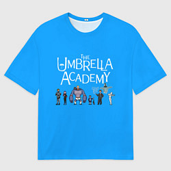 Мужская футболка оверсайз The umbrella academy