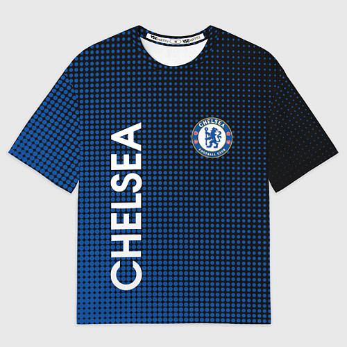 Мужская футболка оверсайз CHELSEA / 3D-принт – фото 1