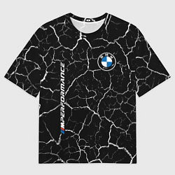 Мужская футболка оверсайз BMW БМВ