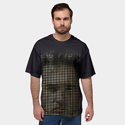 Футболка оверсайз мужская As We Can Aniki color, цвет: 3D-принт — фото 2