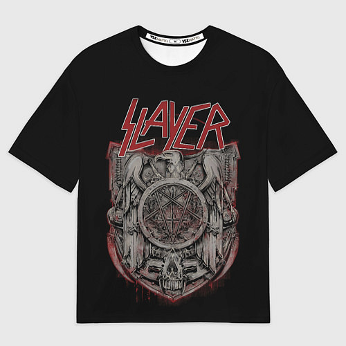 Мужская футболка оверсайз Slayer / 3D-принт – фото 1