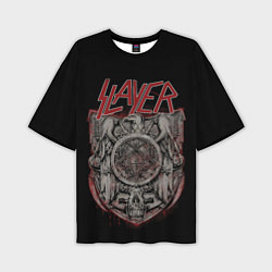 Мужская футболка оверсайз Slayer