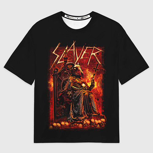 Мужская футболка оверсайз Slayer / 3D-принт – фото 1
