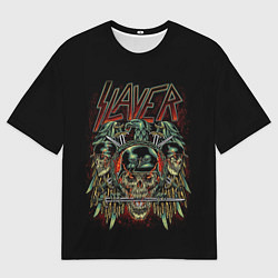 Мужская футболка оверсайз Slayer