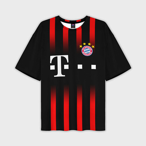 Мужская футболка оверсайз FC Bayern Munchen / 3D-принт – фото 1