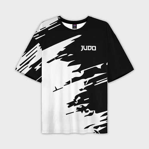 Мужская футболка оверсайз Judo / 3D-принт – фото 1