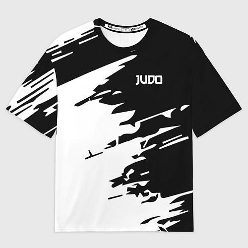 Мужская футболка оверсайз Judo / 3D-принт – фото 1