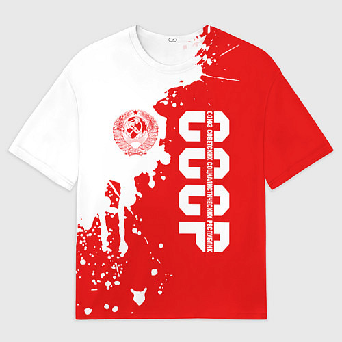 Мужская футболка оверсайз СССР / 3D-принт – фото 1