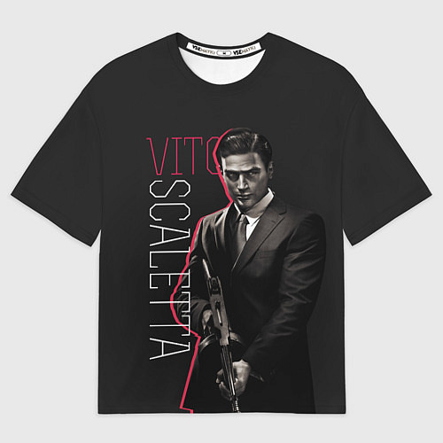 Мужская футболка оверсайз Vito / 3D-принт – фото 1