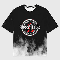 Футболка оверсайз мужская Deep Purple, цвет: 3D-принт
