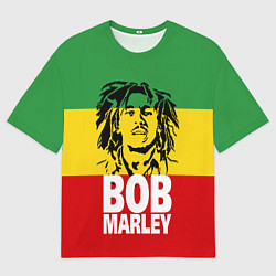 Мужская футболка оверсайз Bob Marley