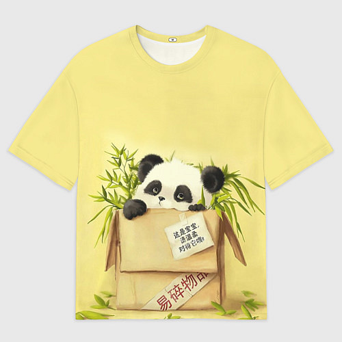 Мужская футболка оверсайз Заказывали Панду? ? / 3D-принт – фото 1