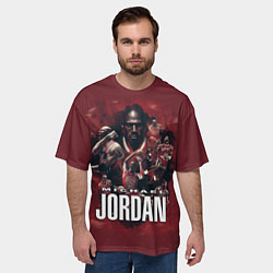 Футболка оверсайз мужская MICHAEL JORDAN, цвет: 3D-принт — фото 2