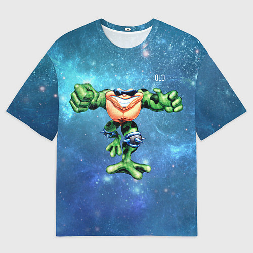 Мужская футболка оверсайз Rash / 3D-принт – фото 1