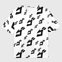 Футболка оверсайз мужская JoJo Bizarre Adventure, цвет: 3D-принт