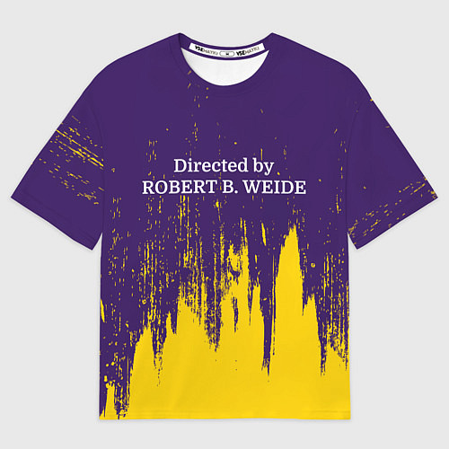 Мужская футболка оверсайз Directed by ROBERT B WEIDE / 3D-принт – фото 1