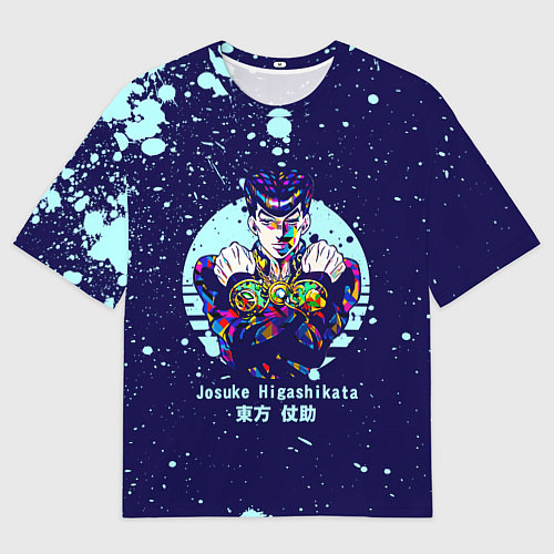 Мужская футболка оверсайз JoJo Bizarre Adventure / 3D-принт – фото 1