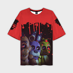Мужская футболка оверсайз Five Nights At Freddys