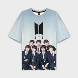 Мужская футболка оверсайз BTS