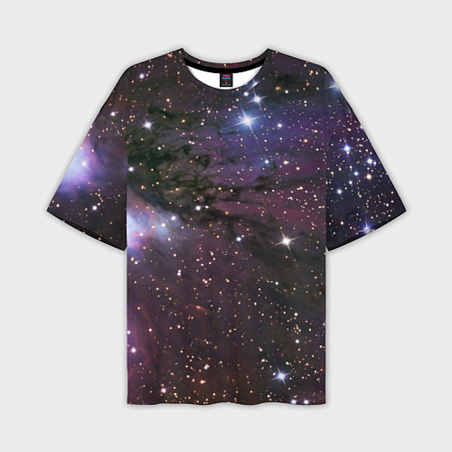 Мужская футболка оверсайз Галактика S / 3D-принт – фото 1