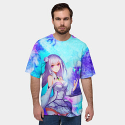 Футболка оверсайз мужская Re:Zero, цвет: 3D-принт — фото 2