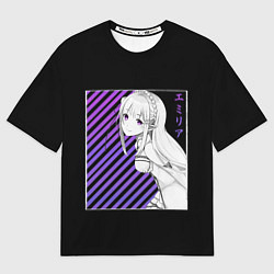 Футболка оверсайз мужская Re:Zero, цвет: 3D-принт